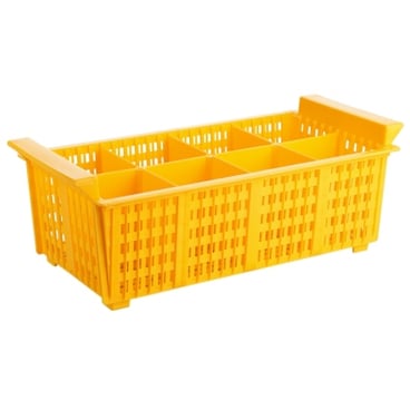 Besteckspülkorb, gelb 1 Packung = 1 Stück - Bild-Darstellung des Produktes 1
