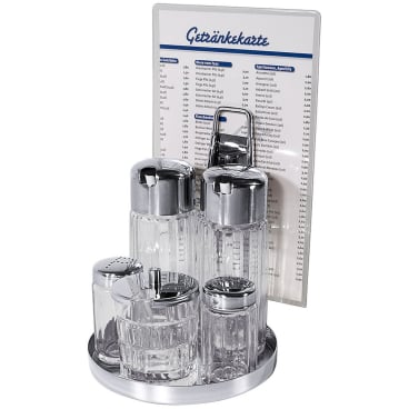 Menage 5-teilig S/P Ö/E Senf 1 Packung = 1 Stück - Bild-Darstellung des Produktes 1