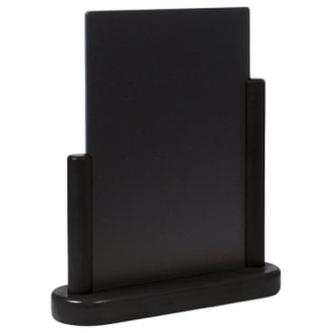 Tischtafel 15x21 cm, schwarz 1 Packung = 1 Stück - Bild-Darstellung des Produktes 1
