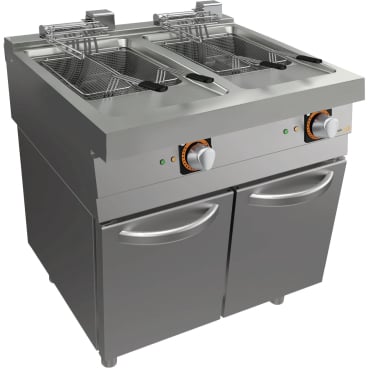 cookmax Elektro-Fritteuse, 2 x 15 l 1 Packung = 1 Stück - Bild-Darstellung des Produktes 1