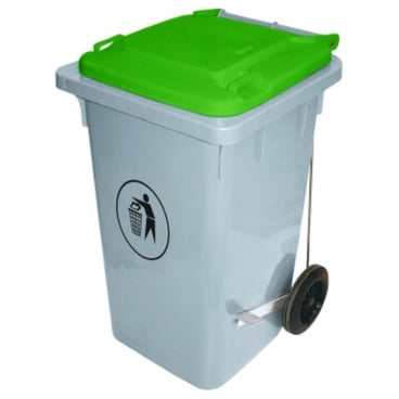 Abfalleimer 100 Liter, grün 1 Packung = 1 Stück - Bild-Darstellung des Produktes 1