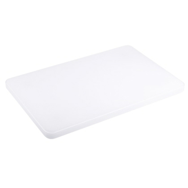 Schneidbrett, weiß 44 x 29 cm 2 cm stark ohne 1 Packung = 1 Stück - Bild-Darstellung des Produktes 1