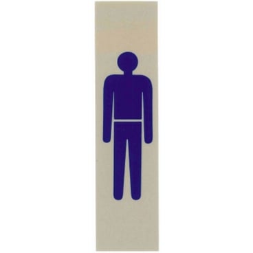 Schild MANN (Symbol) 1 Packung = 1 Stück - Bild-Darstellung des Produktes 1