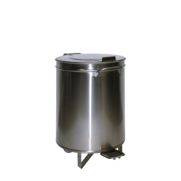 cookmax Abfalleimer 50 l ø 380 mm mit Fußpedal 1 Packung = 1 Stück - Bild-Darstellung des Produktes 1