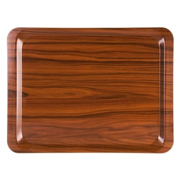 Serviertablett 52 x 39 cm Dekor: Nussbaum 1 Packung = 1 Stück - Bild-Darstellung des Produktes 1