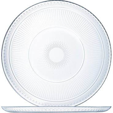 Louison Transparent Teller flach 32cm * 1 Packung = 1 Stück - Bild-Darstellung des Produktes 1