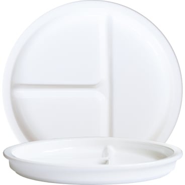 Restaurant White Menüteller 3-get. 23cm * 1 Packung = 6 Stück - Bild-Darstellung des Produktes 1