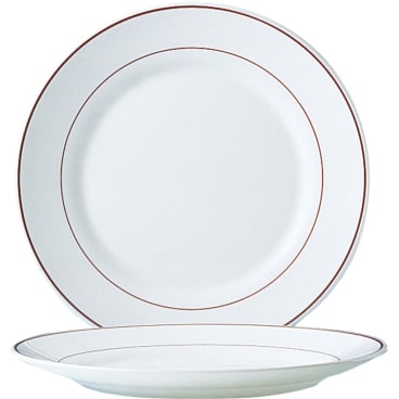 Restaurant Bordeaux Teller flach 25,4cm * 1 Packung = 6 Stück - Bild-Darstellung des Produktes 1