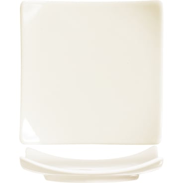 Appetizer Cream Quadratteller 9,5cm * 1 Packung = 6 Stück - Bild-Darstellung des Produktes 1