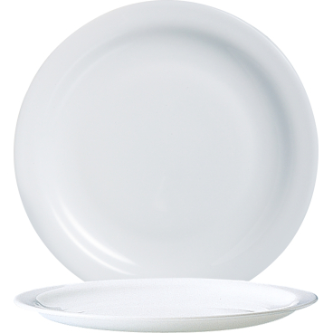 Hoteliere White Teller flach 23,5cm * 1 Packung = 6 Stück - Bild-Darstellung des Produktes 1