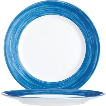 Brush Blue Jean Restaur. Teller flach 15,5cm 1 Packung = 6 Stück - Bild-Darstellung des Produktes 1