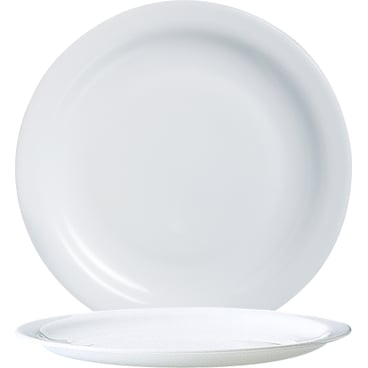 Hoteliere White Teller flach 25,8cm * 1 Packung = 6 Stück - Bild-Darstellung des Produktes 1
