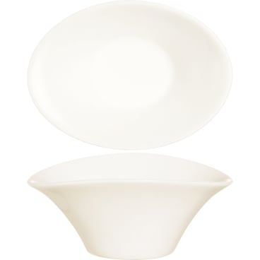 Appetizer Cream Schale oval 10x7cm; 6cl * 1 Packung = 6 Stück - Bild-Darstellung des Produktes 1