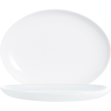 Evolutions White Platte oval 33x25cm * 1 Packung = 6 Stück - Bild-Darstellung des Produktes 1