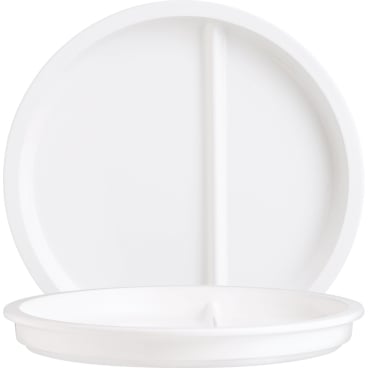 Restaurant White Menüteller 2-get. 23cm * 1 Packung = 6 Stück - Bild-Darstellung des Produktes 1