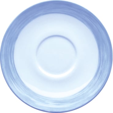 Brush Blue Untertasse 14cm * 1 Packung = 6 Stück - Bild-Darstellung des Produktes 1