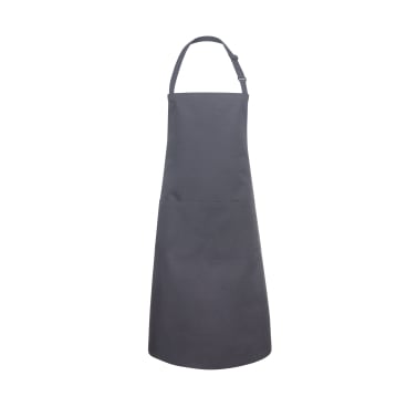 Karlowsky Basic Latzschürze mit Schnalle und Tasche, 75 x 90 cm Farbe: anthrazit - Bild-Darstellung des Produktes 1