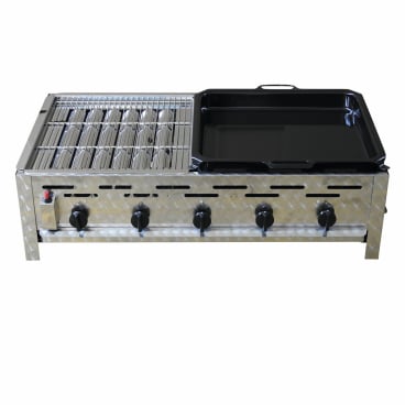 cookmax Profi-Gasgrill 5 flammig 1 Packung = 1 Stück - Bild-Darstellung des Produktes 1