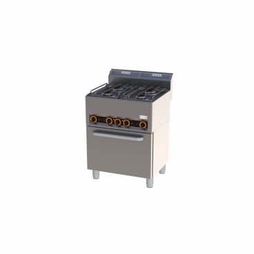 cookmax Gas-Herd 4 Brenner Heißluftofen 1 Packung = 1 Stück - Bild-Darstellung des Produktes 1