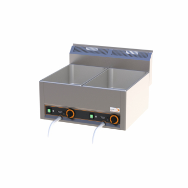 cookmax Elektro-Bain-Marie, 2 x GN 1/1 H=150 mm 1 Packung = 1 Stück - Bild-Darstellung des Produktes 1