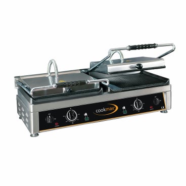 cookmax Elektro-Kontaktgrill oben gerillt, unten 1 Packung = 1 Stück - Bild-Darstellung des Produktes 1