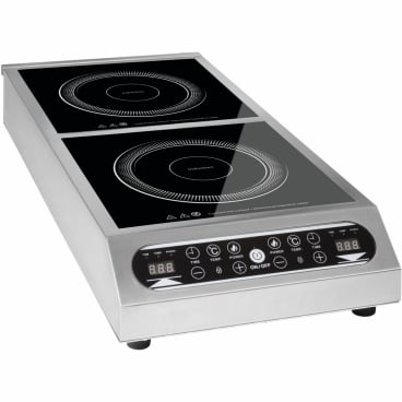 cookmax Doppel-Induktions-Kochfeld  2 x 3,50 kW 1 Packung = 1 Stück - Bild-Darstellung des Produktes 1