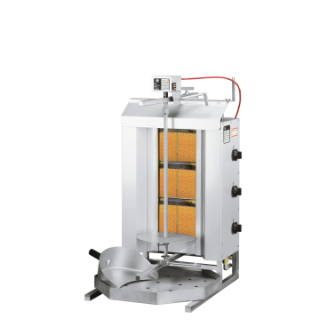cookmax Gas-Gyros/Dönergrill POTIS GD3 1 Packung = 1 Stück - Bild-Darstellung des Produktes 1
