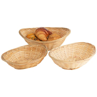 Bambuskorb 16x12x6cm, oval 1 Packung = 1 Stück - Bild-Darstellung des Produktes 1
