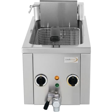 cookmax Elektro-Fritteuse 8 l mit Ablasshahn, 1 Packung = 1 Stück - Bild-Darstellung des Produktes 1