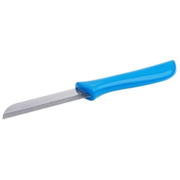 Küchenmesser mit blauem Griff glatte Klinge 1 Packung = 1 Stück - Bild-Darstellung des Produktes 1