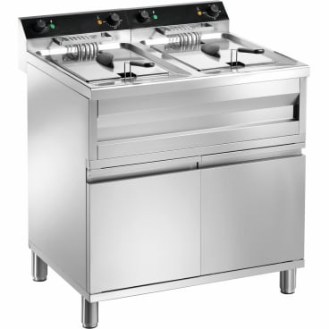 cookmax Elektro-Fritteuse 2x 12 l 1 Packung = 1 Stück - Bild-Darstellung des Produktes 1