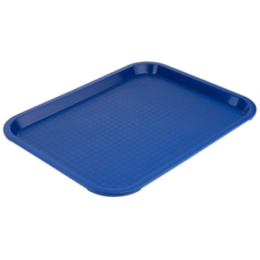 Fast Food Tablett 35 cm blau Polypropylen blau, 1 Packung = 1 Stück - Bild-Darstellung des Produktes 1