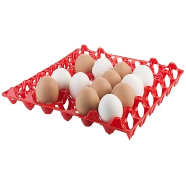 Tablett für 30 Eier, rot 1 Packung = 1 Stück - Bild-Darstellung des Produktes 1