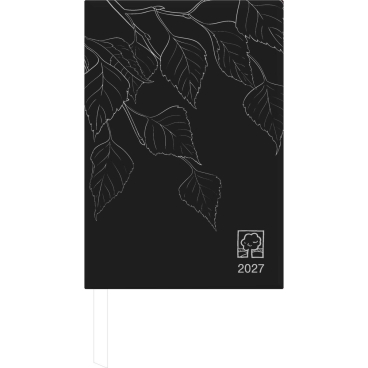 Buchkalender 876 14,5x21cm 1 Tag/1 Seite Recycling anthrazit 2027 Buchkalender 876 14,5x21cm 1 Tag/1 Seite Recycling anthrazit 2027 - Bild-Darstellung des Produktes 1
