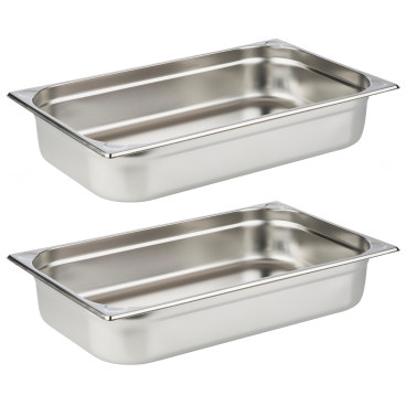 2er-Set GN 1/1 Behälter, Tiefe 100 mm 1 Stück - Bild-Darstellung des Produktes 1
