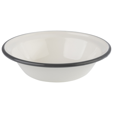 2er-Set Schale ENAMELWARE, Ø 16,5 cm, Höhe 4,5 cm 1 Stück - Bild-Darstellung des Produktes 1