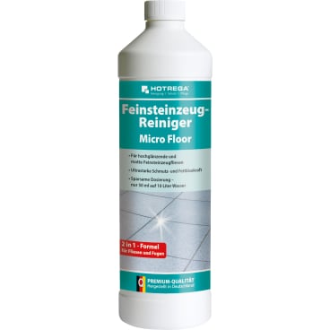 HOTREGA® Feinsteinzeugreiniger - Micro Floor 1000 ml - Flasche - Bild-Darstellung des Produktes 1