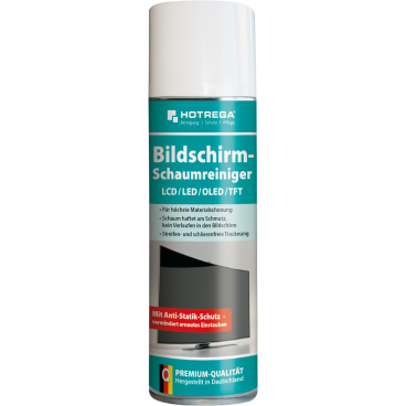 HOTREGA® Bildschirm-Schaumreiniger 300 ml - Spraydose - Bild-Darstellung des Produktes 1