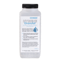 W. Söhngen GmbH Söhngen Hygiene-Granulat, Hygiene-Granulat zum einfachen aufstreuen, aufsaugen und aufkehren, 1 Liter - Flasche 1012087