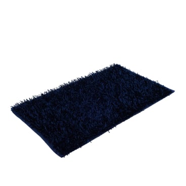 Gözze "SHAGGY" Langflor Teppich in Metallic-Optik, 70 x 120 cm Farbe: dunkelblau - Bild-Darstellung des Produktes 1
