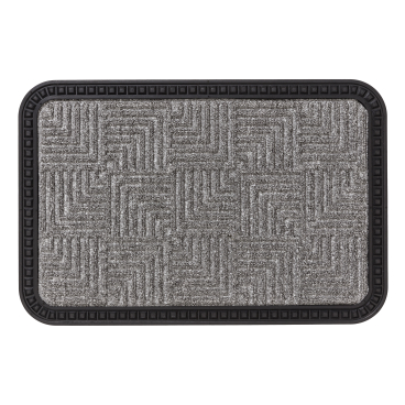 ASTRA Border Star Türmatte, 40 x 60 cm Farbe: silber - Bild-Darstellung des Produktes 1