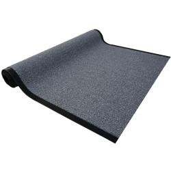 Otto-Golze & Söhne GmbH ASTRA Granat Schmutzfangmatte, 80 x 120 cm, Schmutzfang für feinen Schmutz und Nässe, Farbe: grau 0610080040