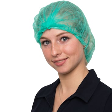 NITRAS Klipphaube, 55 cm 1 Karton = 10 x 100 Stück = 1000 Stück, Farbe: grün - Bild-Darstellung des Produktes 1