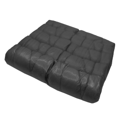 MCD Medical Care Dental GmbH NITRAS CPE-Matratzenschoner, schwarz, 2100 x 900 x 200 mm, mit Gummizug, 1 Karton = 10 x 10 Stück = 100 Stück 4226