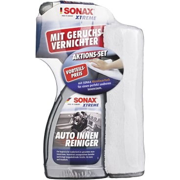 SONAX XTREME Auto InnenReiniger AktionsSet, 2-teilig 1 Set = 1 Autoinnenreiniger (500 ml), 1 Microfasertuch kaufen