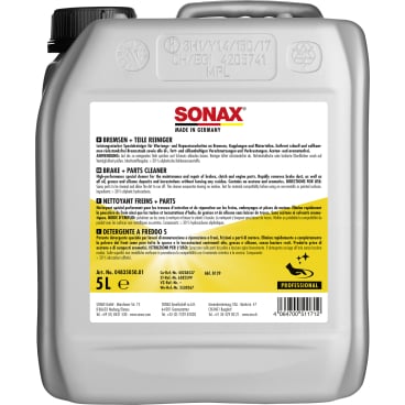 SONAX Bremsen + Teilereiniger AGRAR, mit EasySpray 5 Liter - Kanister - Bild-Darstellung des Produktes 1
