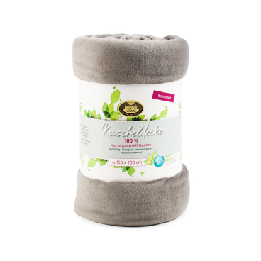 Gözze Uni Decke, 150 x 200 cm Farbe: anthrazit - Bild-Darstellung des Produktes 1