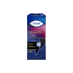 TENA Silhouette Noir Slipeinlagen Normal – 26 Stück