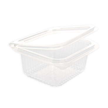 NATURESTAR Bio Salatschalen mit Deckel 1 Packung = 50 Stück, 370 ml, 5,6 cm hoch - Bild-Darstellung des Produktes 1