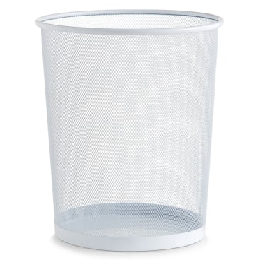 Zeller Papierkorb Mesh, 23 Liter Farbe: weiß - Bild-Darstellung des Produktes 1